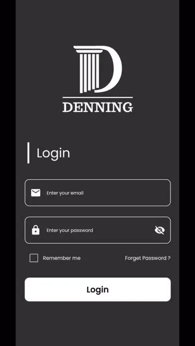 Denning Student VLE スクリーンショット