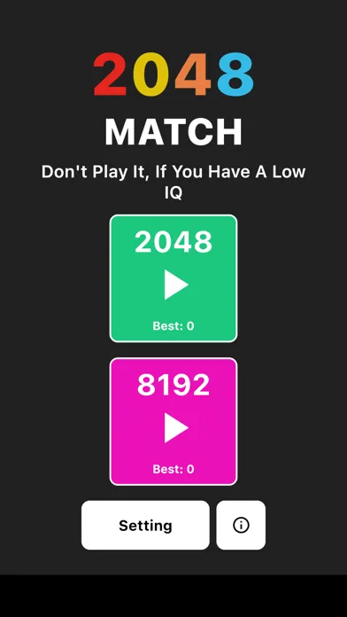 Ảnh chụp màn hình của 2048 Match - Puzzle Game