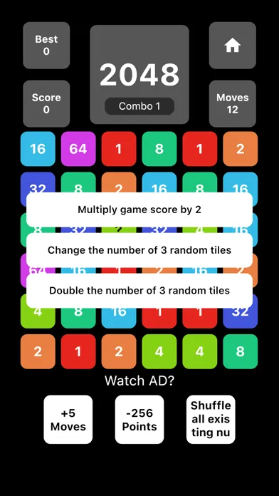 Ảnh chụp màn hình của 2048 Match - Puzzle Game