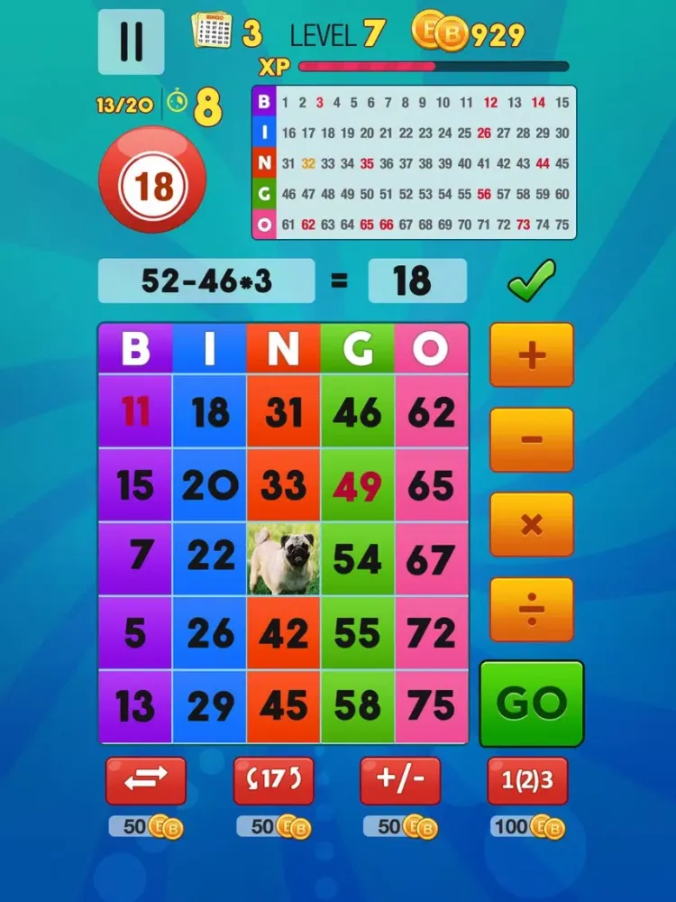 Brainiac Bingo iPad  Ekran Görüntüleri