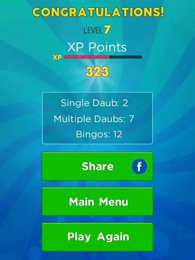 Brainiac Bingo iPad  Ekran Görüntüleri