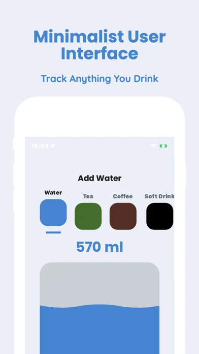 Screenshot di Kayan Water Tracker