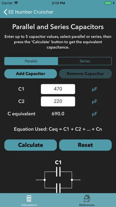 EE Number Cruncher Ekran Görüntüleri