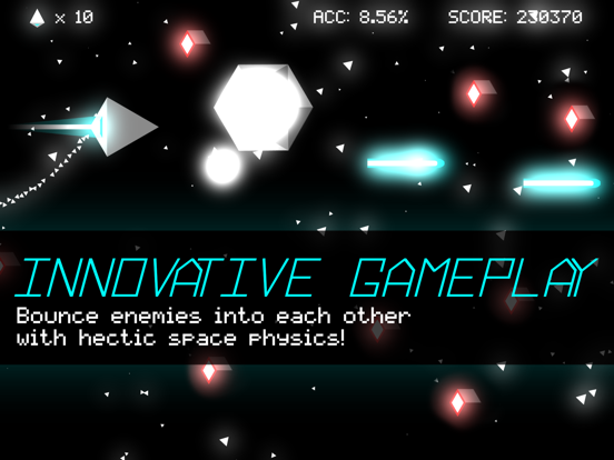 TURBOSPACE DEFENDER! Helicopter game in space! iPad  스크린샷