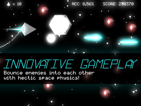 TURBOSPACE DEFENDER! Helicopter game in space! iPad  스크린샷