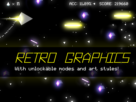 TURBOSPACE DEFENDER! Helicopter game in space! iPad  스크린샷