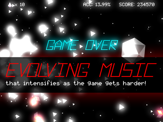 TURBOSPACE DEFENDER! Helicopter game in space! iPad  스크린샷