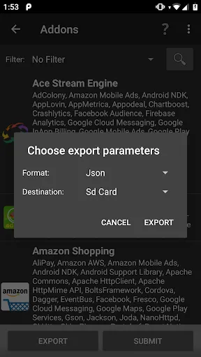 Addons Detector سکرین شاٹس