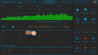 Captures d'écran de GliderVerb