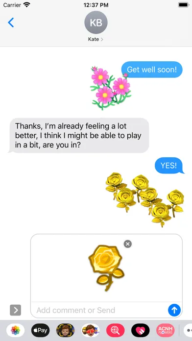 ACNH Flowers Screenshots