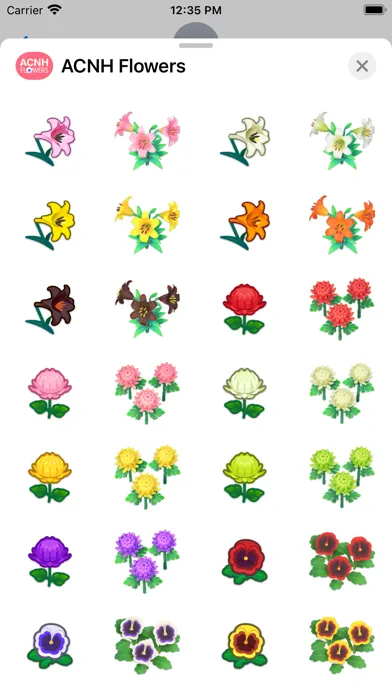 ACNH Flowers Screenshots