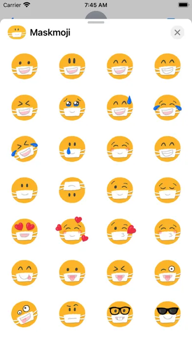 Maskmoji Stickers स्क्रीनशॉट
