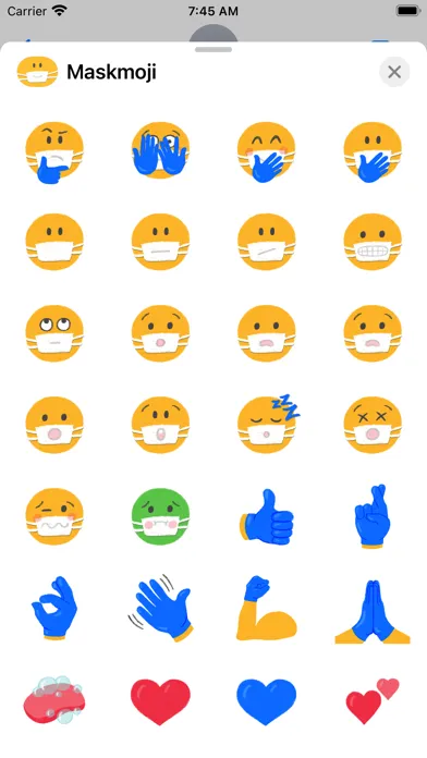 Maskmoji Stickers स्क्रीनशॉट