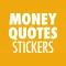 Money Quotes Stickers