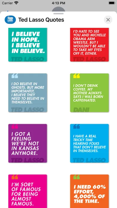 Tangkapan skrin Ted Lasso Quotes