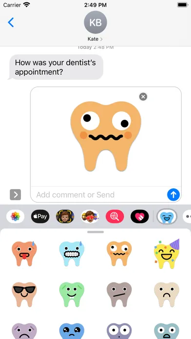 Teeth Emoji Ekran Görüntüleri