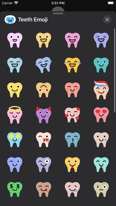 Teeth Emoji Ekran Görüntüleri