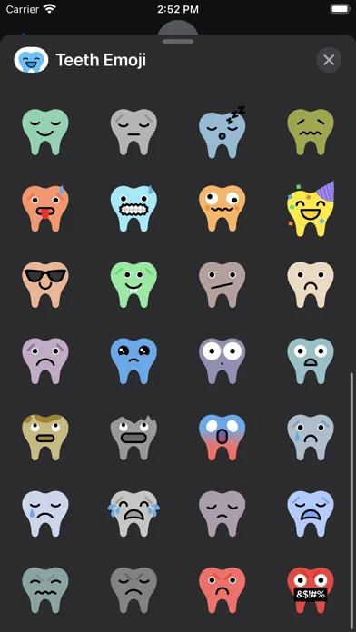 Teeth Emoji Ekran Görüntüleri