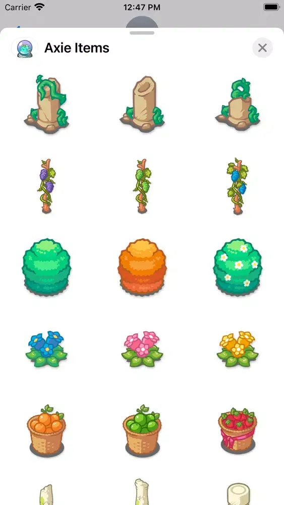 تصاویر Axie Infinity Items
