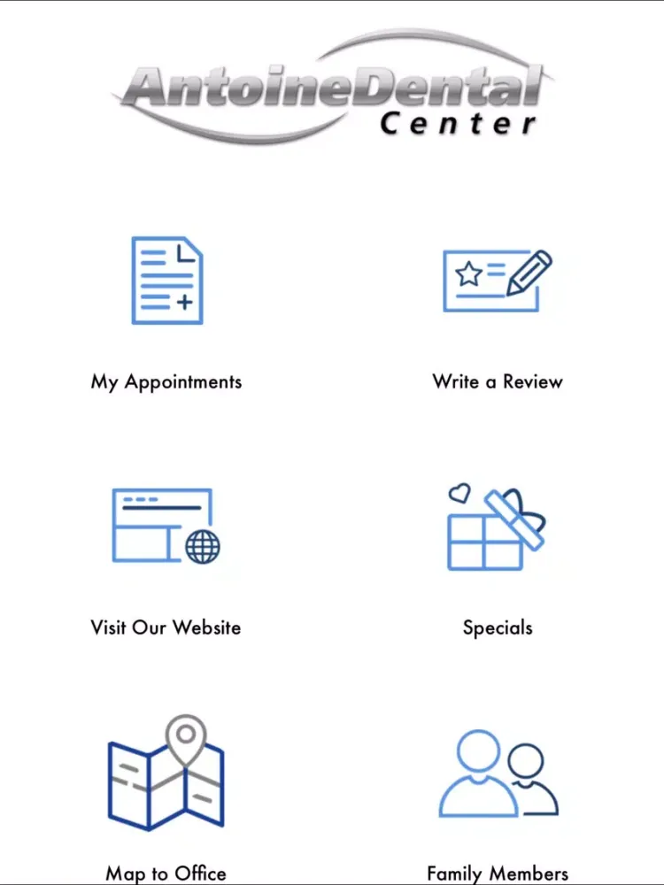 Antoine Dental Center iPad 应用截图