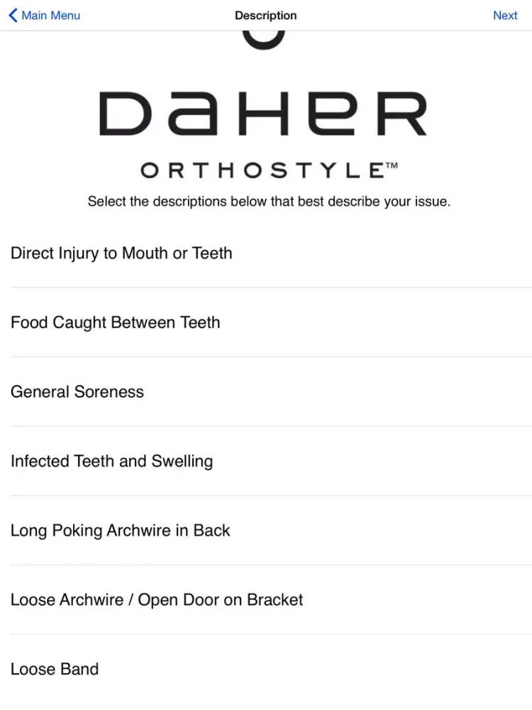 Daher Orthostyle iPad 应用截图