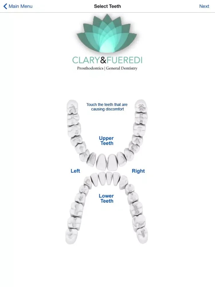 Скриншоты Naples Dentist iPad 