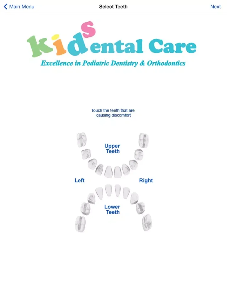 Kids Dental Care iPad  スクリーンショット