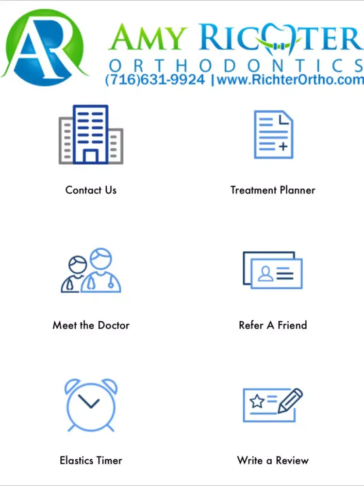 Скриншоты Amy Richter Orthodontics iPad 