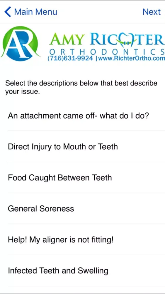 Скриншоты Amy Richter Orthodontics