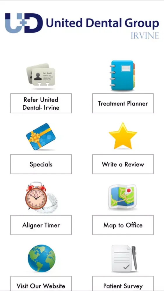 Capturas de pantalla de United Dental