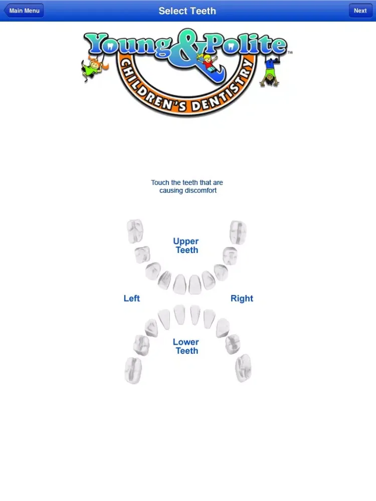 Ảnh chụp màn hình của Young & Polite Children's Dentistry iPad 