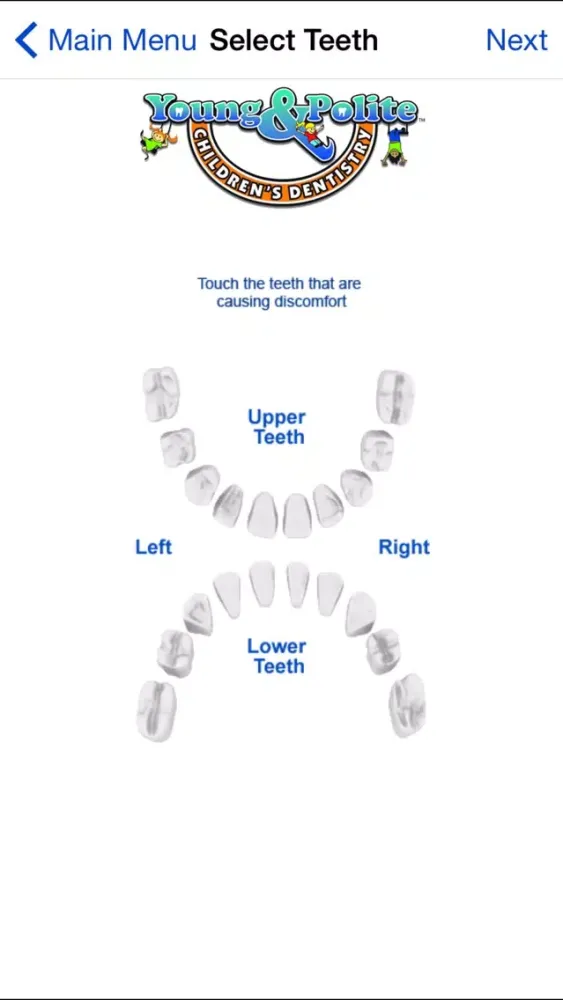 Ảnh chụp màn hình của Young & Polite Children's Dentistry