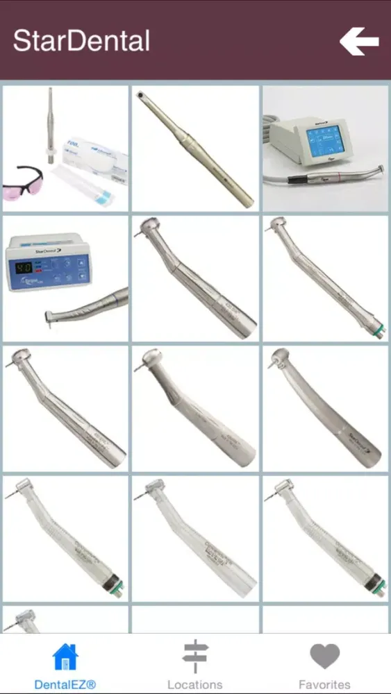Zrzuty ekranu DentalEZ Group Sales Tools