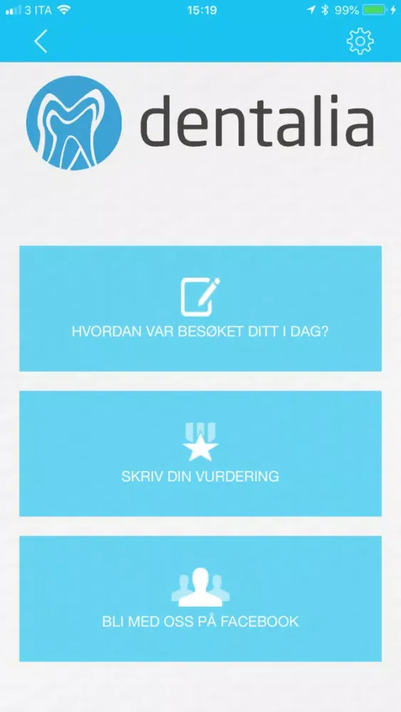 Zrzuty ekranu Dentalia Kunde App
