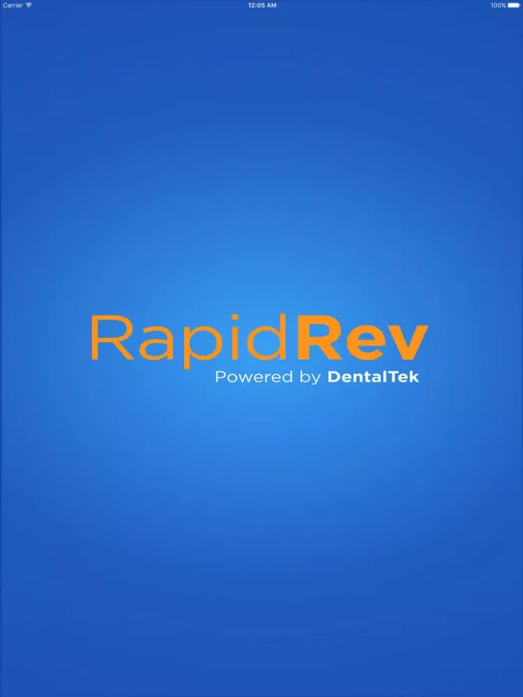 Tangkapan layar Rapid Rev iPad 