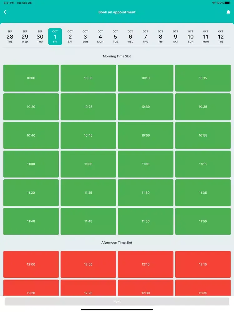 Capturas de pantalla de Dental Vacation Planner iPad 