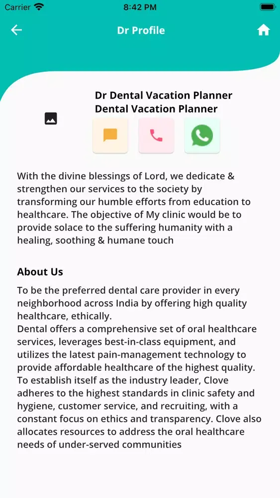 Capturas de pantalla de Dental Vacation Planner