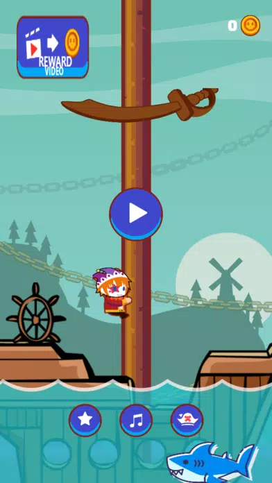 Endless Pirates Climb Game Screenshots