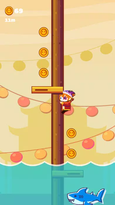 Endless Pirates Climb Game Screenshots