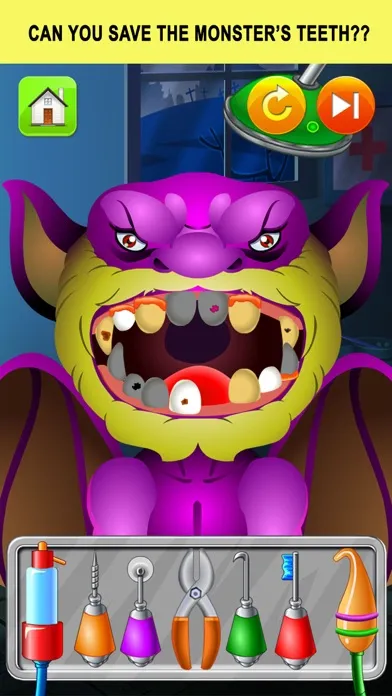 Monster Dentist Doctor Shave - Kid Games Free应用截图