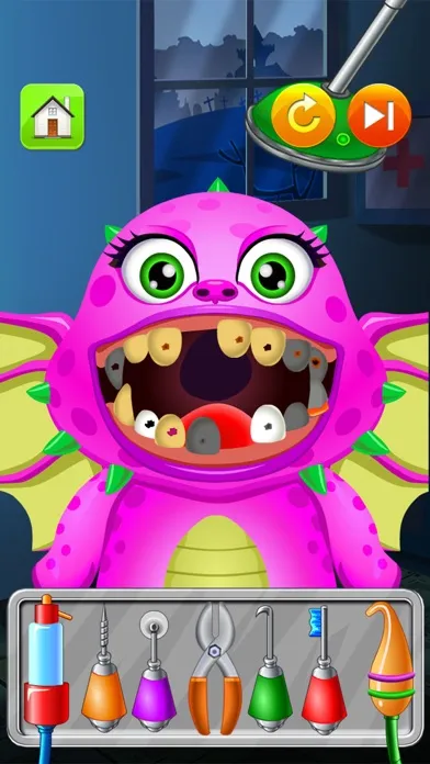 Monster Dentist Doctor Shave - Kid Games Free应用截图