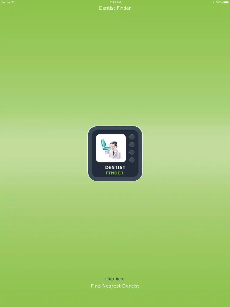 Dentist Finder : Nearest Dentist iPad  سکرین شاٹس