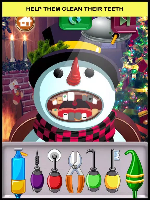 Скриншоты Christmas Dentist Doctor Kid Games (Girls & Boys) iPad 