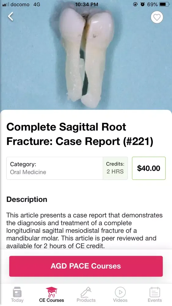 Dentistry Today App Screenshots