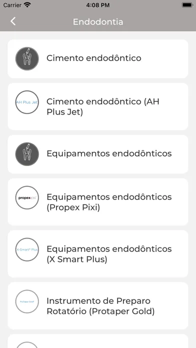 Capturas de tela do DS Dental Academy
