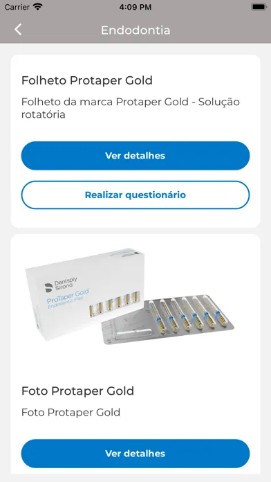 Capturas de tela do DS Dental Academy