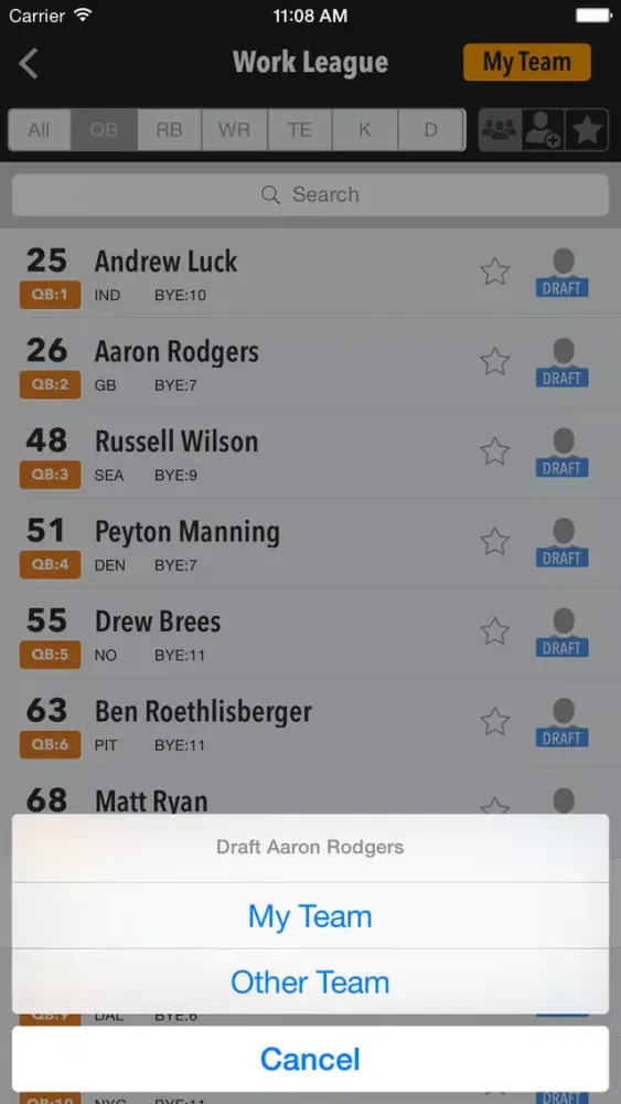 Zrzuty ekranu 2017 Draft Cheat Sheet - Fantasy Grit