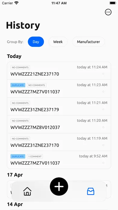 VIN Identifier स्क्रीनशॉट