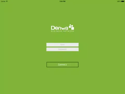 Capturas de pantalla de Denwa Business Network iPad 