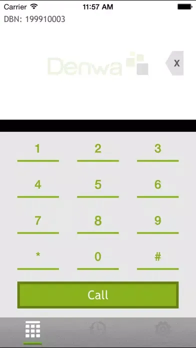 Capturas de pantalla de Denwa Business Network